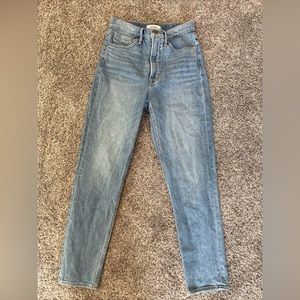 Revtown high rise straight denim size 27